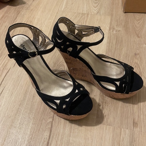 black wedges - Picture 3 of 3